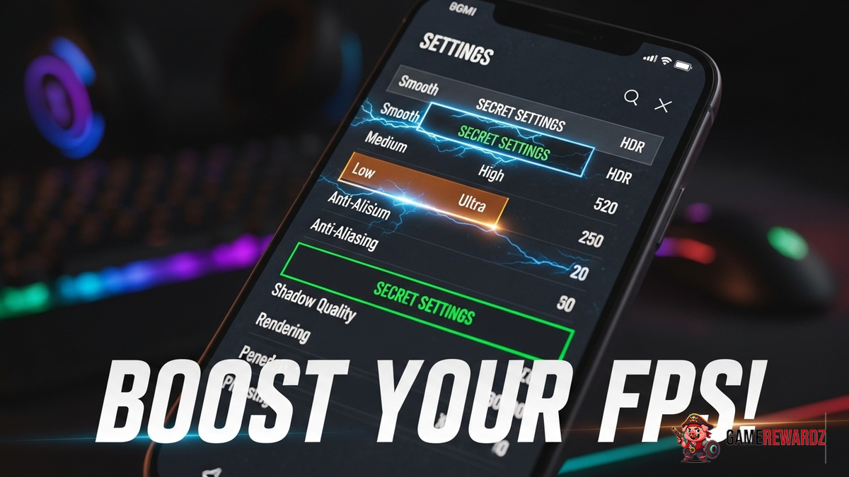 BGMI’s Secret Settings – Boost Your FPS!
